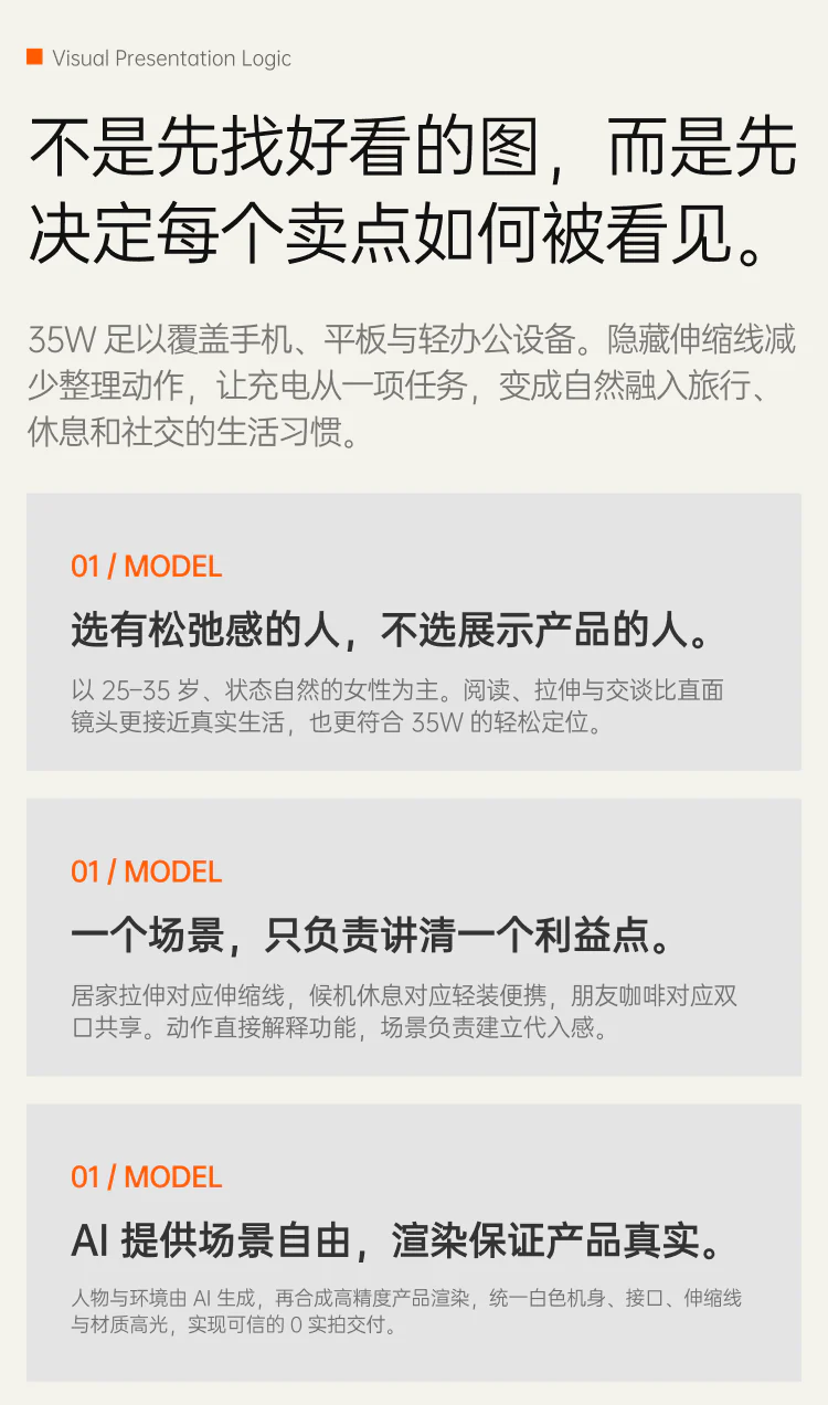 视觉概念和产品定位